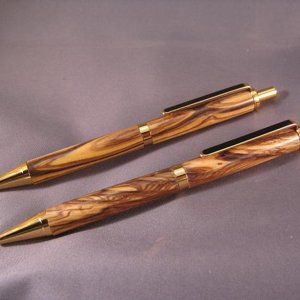 Slimline Pro set with Bethlehem Olive Wood