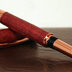 Purpleheart Jr Gent II Fountain Pen