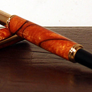 Tiger Acrylic Artisan Rollerball Pen