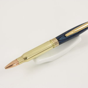 .308 Bullet pen - Blue Dymond Wood