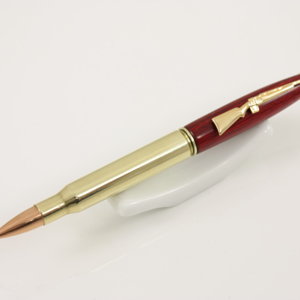 .30-06 Bullet Pen - Red Dymond Wood