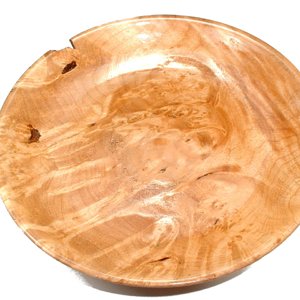 Maple Burl Plate