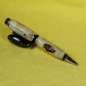 Deer antler cigar pen