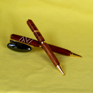 More inlayed pens