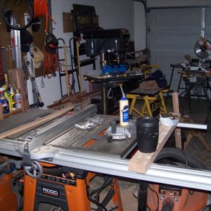 My half of a two car garage