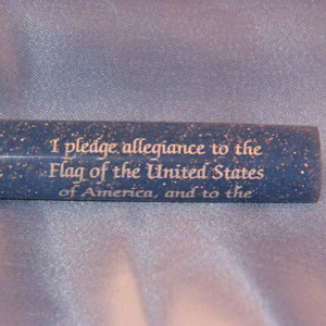 Engraved Cap blank for closed end Baron