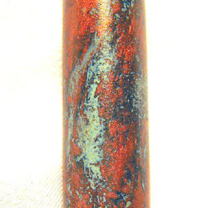 Unfinished Polymer Verdigris Pen Blank