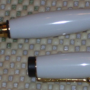 White Corian Designer Pen