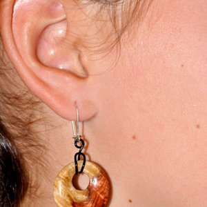 amboyna earring