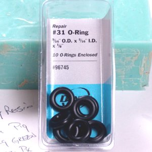 washers used for casting threaded bottle stoppers