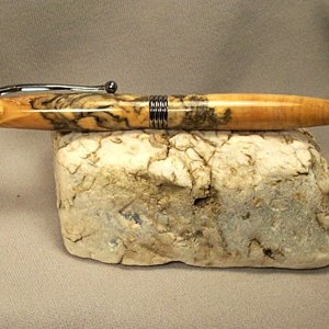 Stabilized Buckeye Burl from Constant