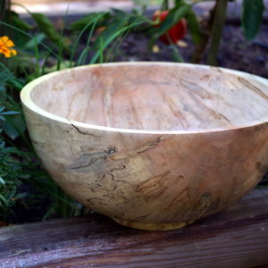 Spalted Maple Bowl