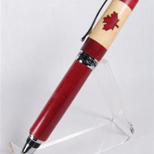 Sedona Rollerball Canadian Flag pen