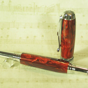 Bakelite - Red Swirl   JSII