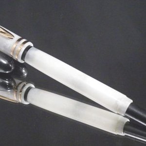 White and Black Acrylic Fountain pen