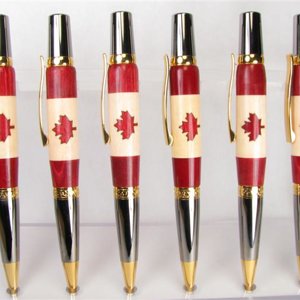 Canadian Flag Pens