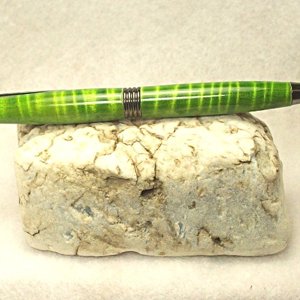 Dyed Green Curly Maple
