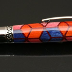 Diamond Pattern Inlay Kit Pen