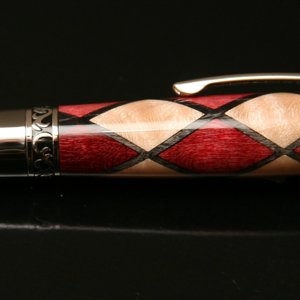 Diamond Pattern Inlay Kit Pen