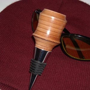 Leather Bottle Stopper