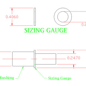 Slimline Sizing Gauge