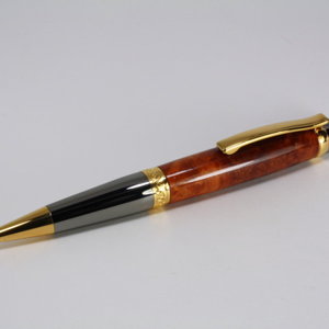 Afzelia Black TG / Titanium Gold Elegant Sierra