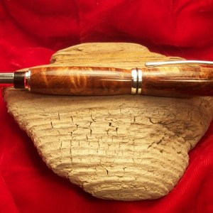 Rosewood burl Sterling Baron