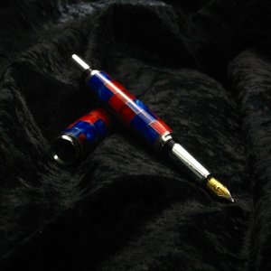 Orange and blue