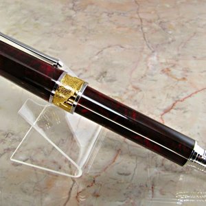 Broadwell Art Deco with Deep Burgundy