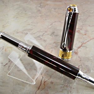 Broadwell Art Deco with Deep Burgundy 02