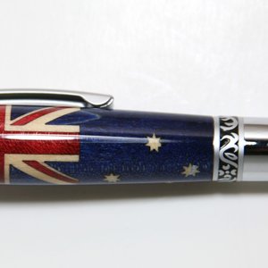Austalian Flag Inlay Pen