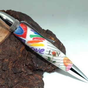 Decoupage Love Pen