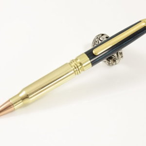 308 Bullet pen with Euro clip/cap
