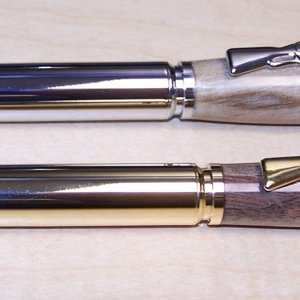 2 308's one in chrome the other is brass