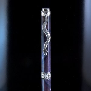 Sterling Silver Slim Line with Snake clip