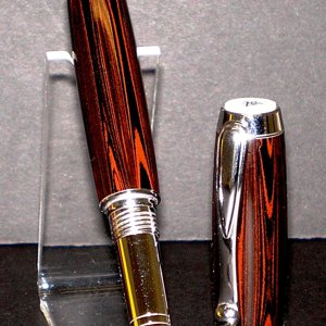 Ebonite red and black cumberland
