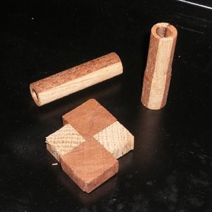 Mahogany / Oak Twotone blanks