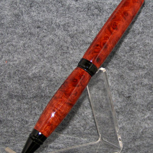 Closed end cigar Amboyna Burl