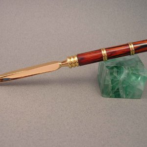 Cocobolo letter opener