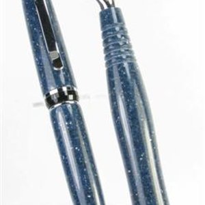 Cobalt Blue Corian -- Cigar Pen & Mach III razor for Canadian Peacekeepers