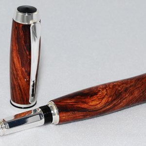 Closed End Baron in Rosewood Burl