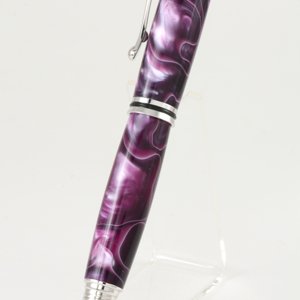 039: royal purple quilted acrylic Jr. Retro fountain