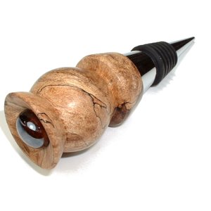 Spalted Maple Stopper