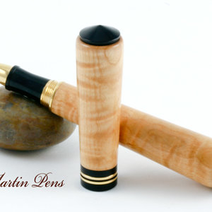 Curly Maple - Blackwood - Closed-End & Cap view01