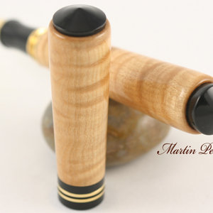 Curly Maple - Blackwood - Closed-End & Cap view02