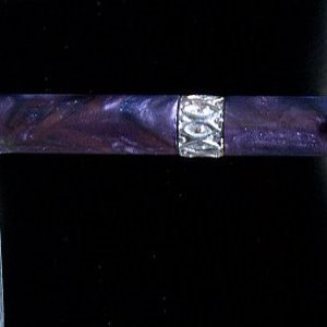 Sterling Silver with Tanzinite blank