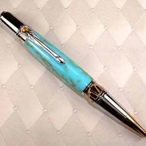 Turquoise and Gold