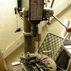 Media 'KFF drill press' in category 'Shop Shots'