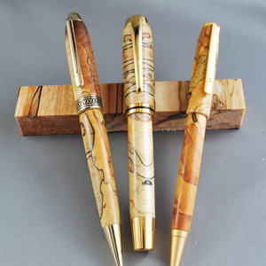 Trio of Spalted