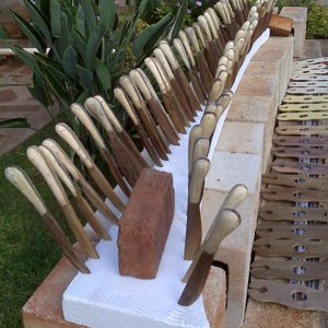 other wood koa/wiliwili letter openers hand ground